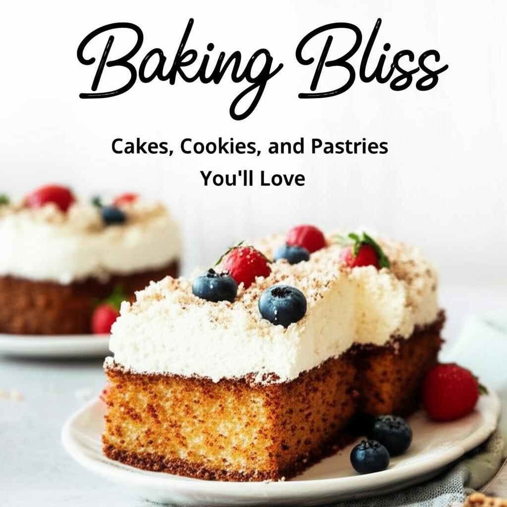 Baking Bliss: Cakes, Cookies, and Pastries You’ll Love