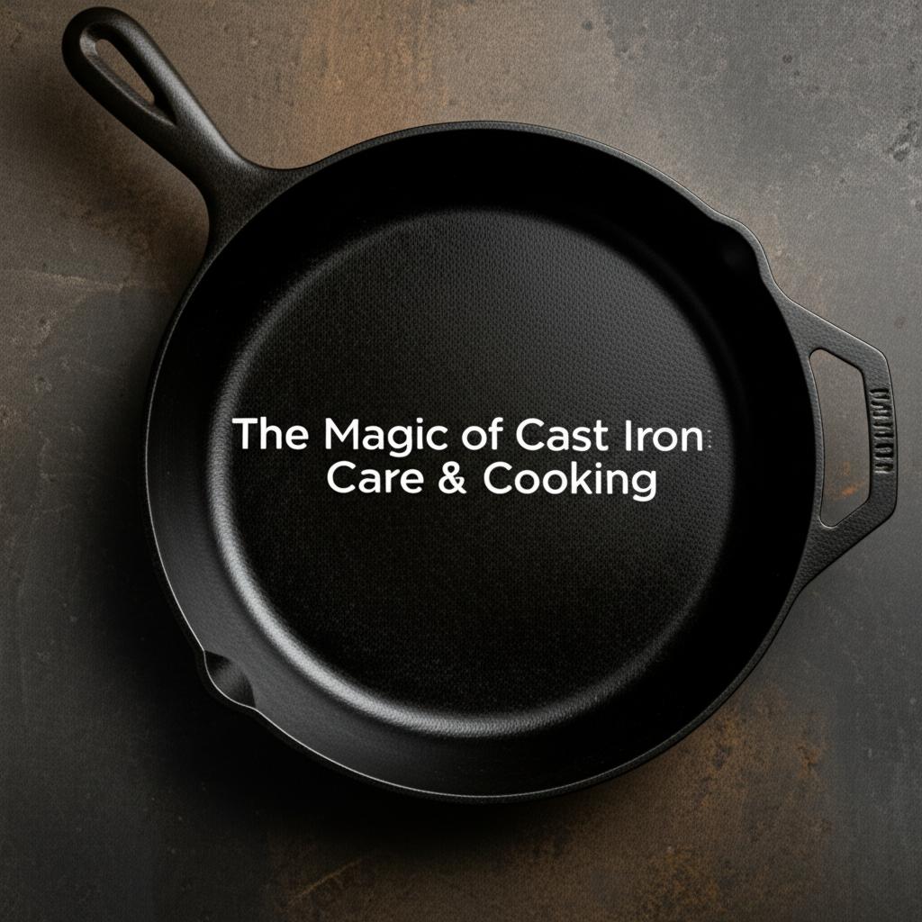 The Magic of Cast Iron: Care & Cooking