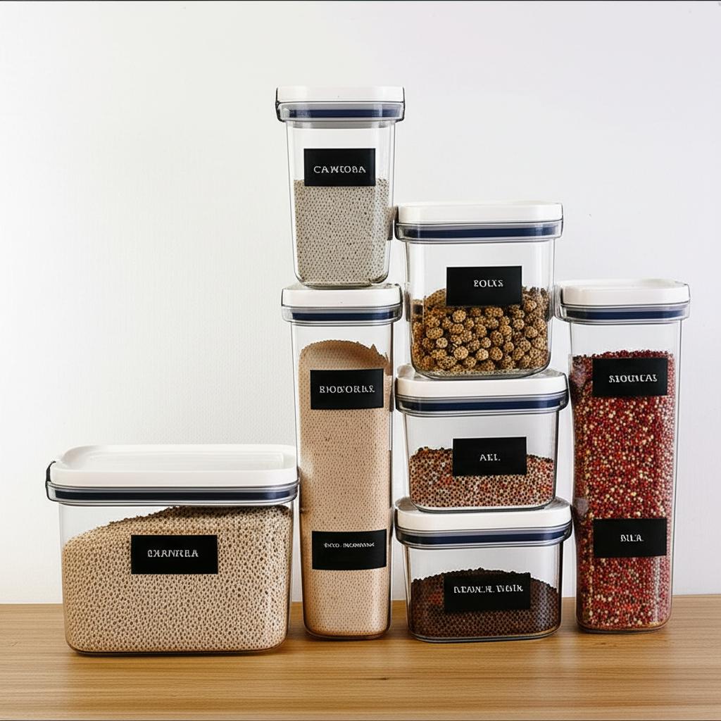 Unlock a Super Organized Kitchen: The Ultimate Guide to Airtight Pantry Containers with Labels