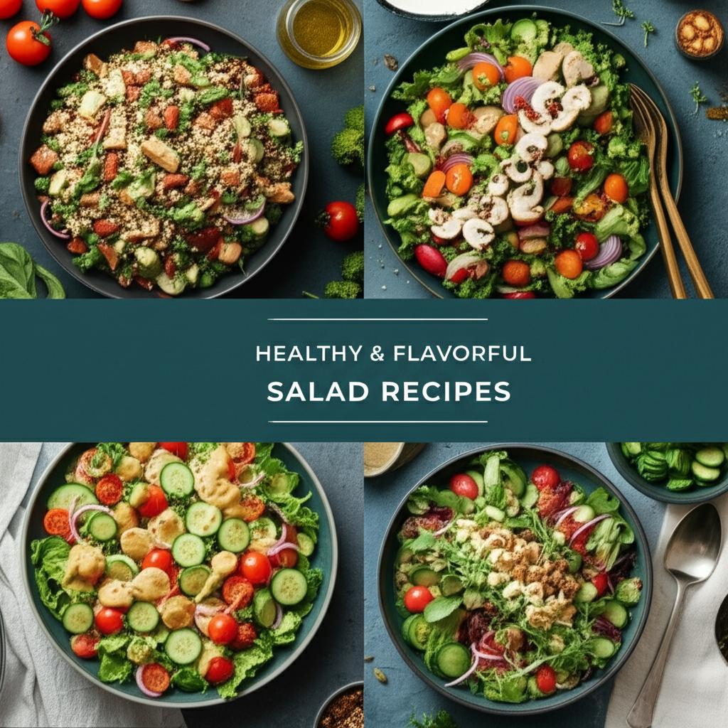 Healthy & Flavorful Salad Recipes