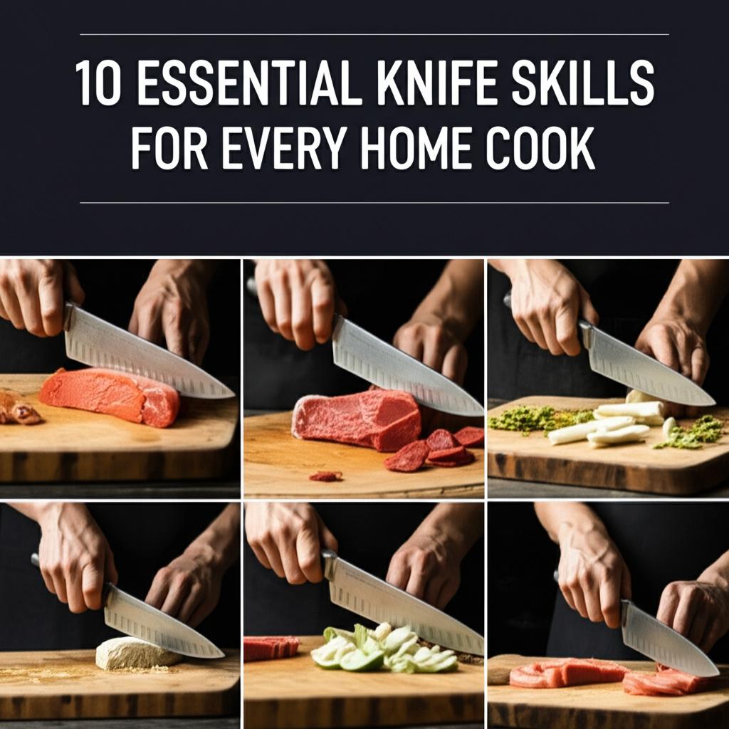 10 Essential Knife Skills for Every Home Cook