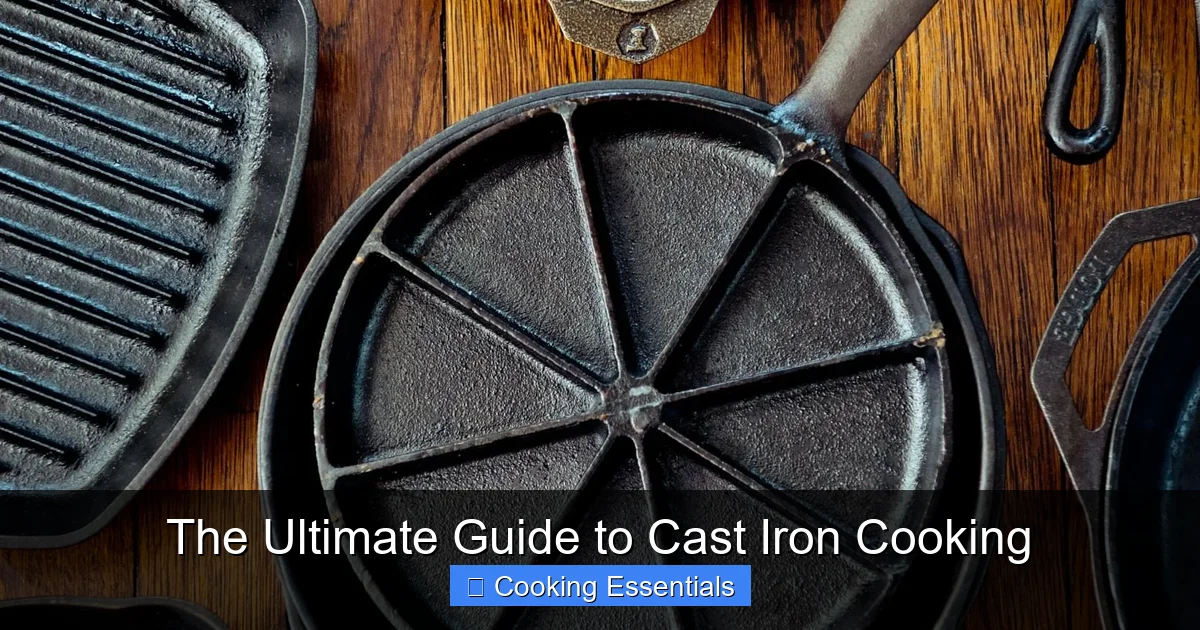 Featured image for The Ultimate Guide to Cast Iron Cooking