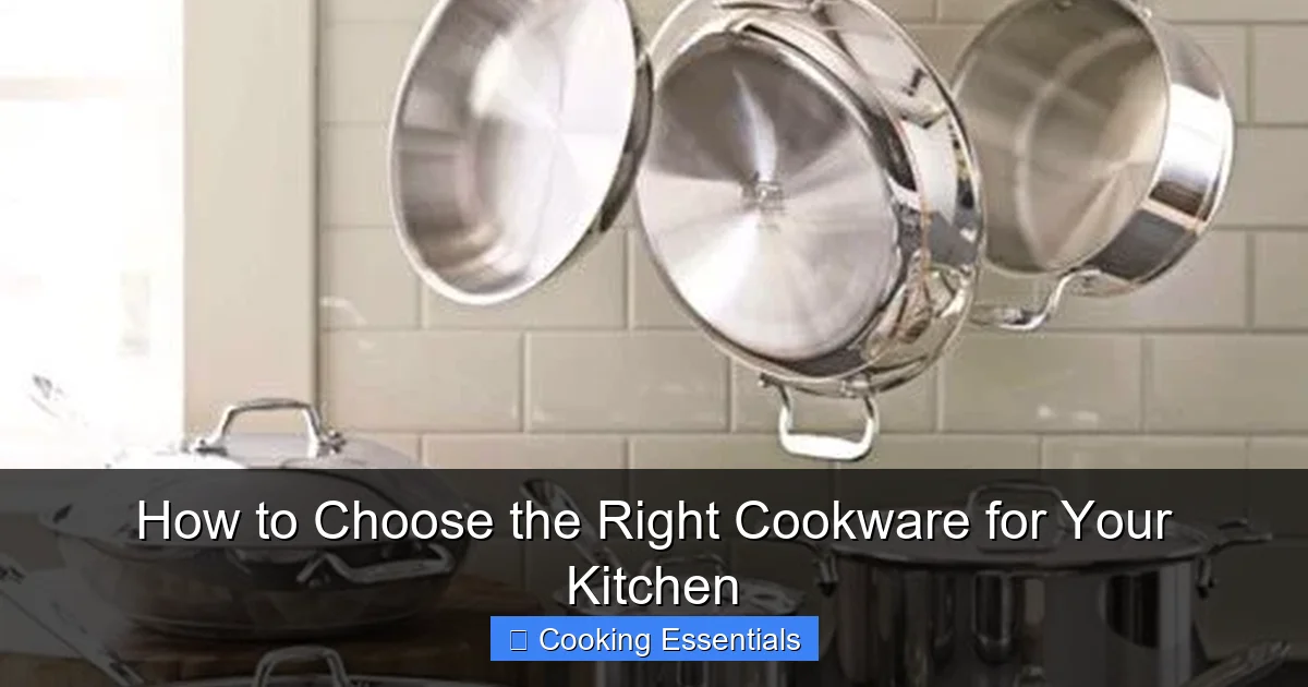 Featured image for How to Choose the Right Cookware for Your Kitchen